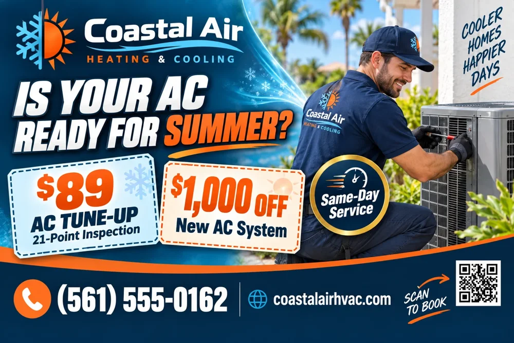 HVAC postcard front